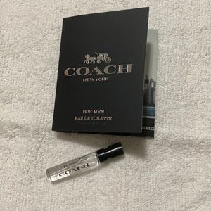 Free with purchase $50 + coach for men